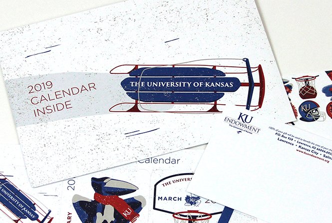 Kansas University Calendar Design 3