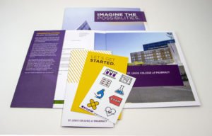 marketing brochure st. louis college admissions package 3