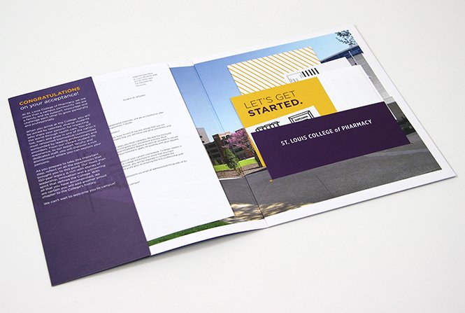 marketing brochure st. louis college admissions package 3