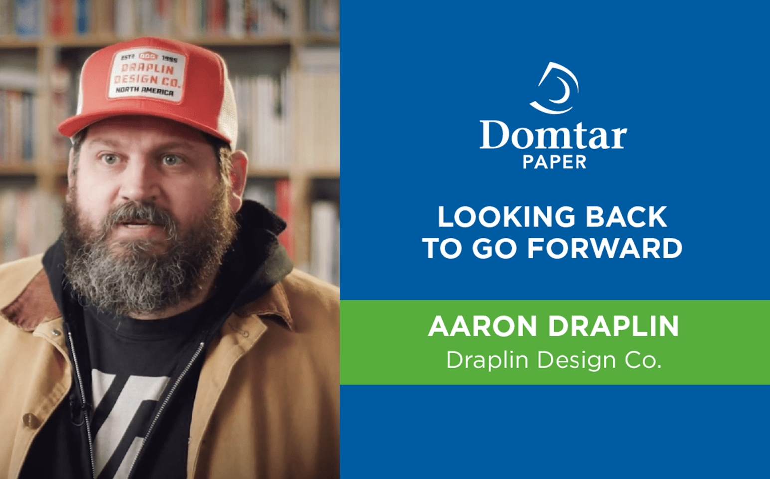 Creative Feature:  Aaron Draplin Looks Back to go Forward