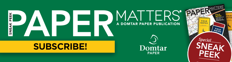 paper matters magazine sneak peek edition field notes banner